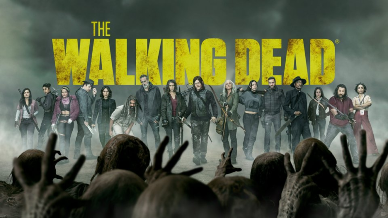 western horror series The Walking Dead