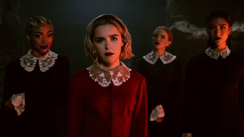 western horror series The Chilling Adventures of Sabrina