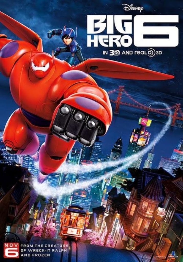 9. Big Hero 6 (2014)