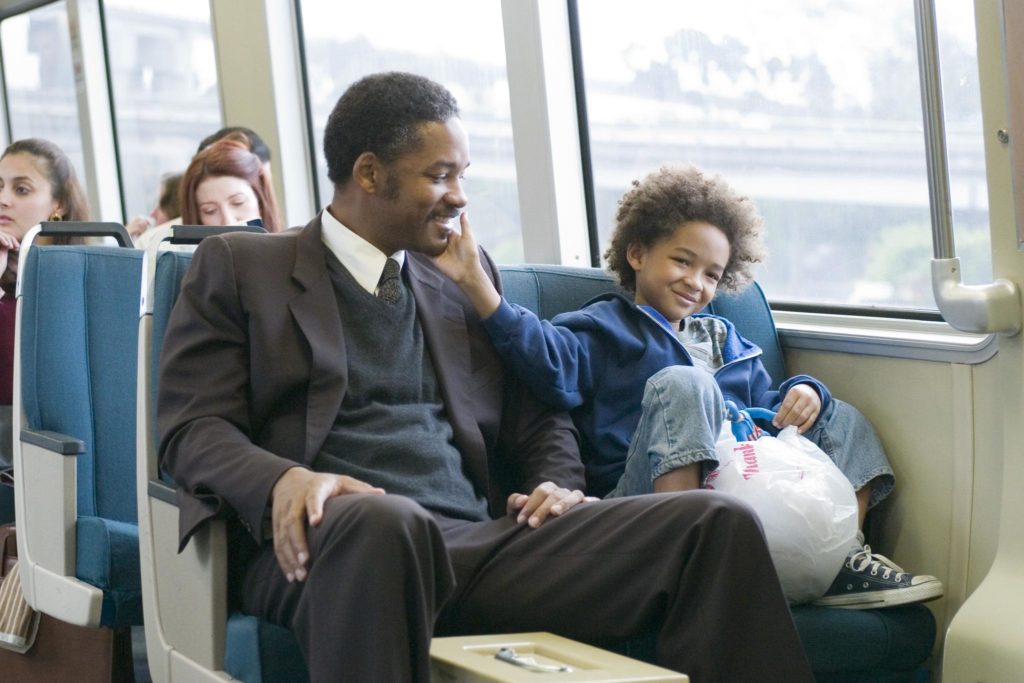 movies about jobs : the pursuit of happyness.